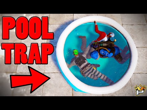 This 200IQ POOL TRAP BASE Made me Rich - Rust