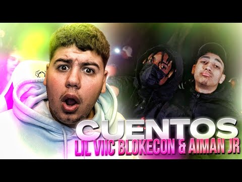 REACCION a LIL VIIC BLOKECON, AIMAN JR - CUENTOS (VIDEO OFICIAL)