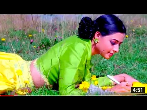 Pyar Ke Kagaz Pe Dil Ki Kalam Se ((( Love ))) HD, Jigar 1992 | Sadhana Sargam | Ajay, Karisma Kapoor