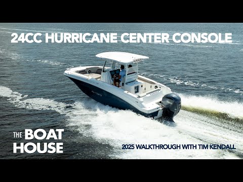 2025 24CC Hurricane Center Console Walkthrough with Tim Kendall