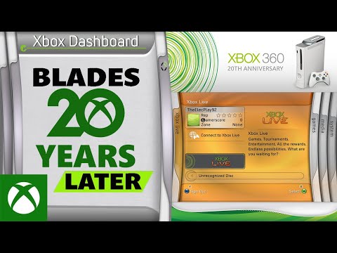 Xbox 360 Blades Dashboard 20 Years Later | Xbox 360 20th Anniversary (2005-2025)