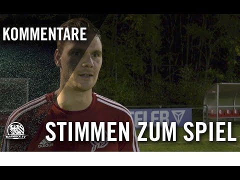 Die Stimmen zum Spiel | 1. FC 09 Oberstedten -  Usinger TSG (Kreispokal)
