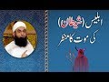 Shaitaan Ki Mout Ka Manzar Death Of Devils Iblees Maulana Tariq Jameel Bayan 7 05 2018