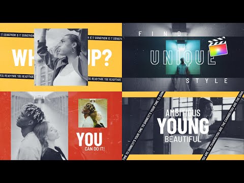 Youth Modular Template for Apple Motion & FCPX - MotionVFX