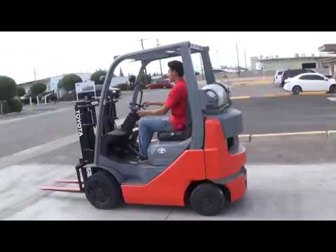 2009 Toyota 8FGCU20 Forklift for Sale in Phoenix, Arizona - 4000lb Capacity Trucker Mast