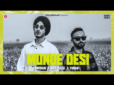 Poster munde desi lyrics hindi मुंडे देसी – brishav, deep kalsi