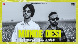 Munde Desi song artwork