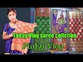 Pinky Vlog Saree Collection Revew Please Watch The Video Vlogs Villagelife Sarees