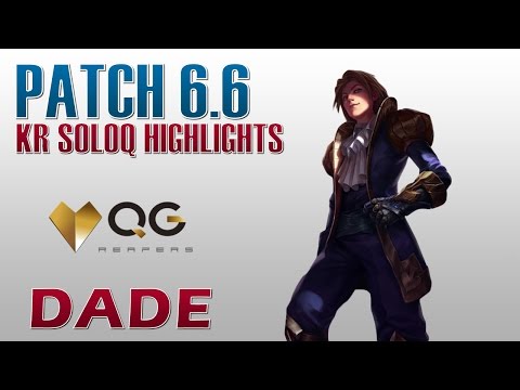 QG Dade - Ezreal Bot Lane - KR SoloQ Highlights