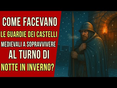 Come sopravvivevano le guardie notturne dei castelli medievali in inverno?