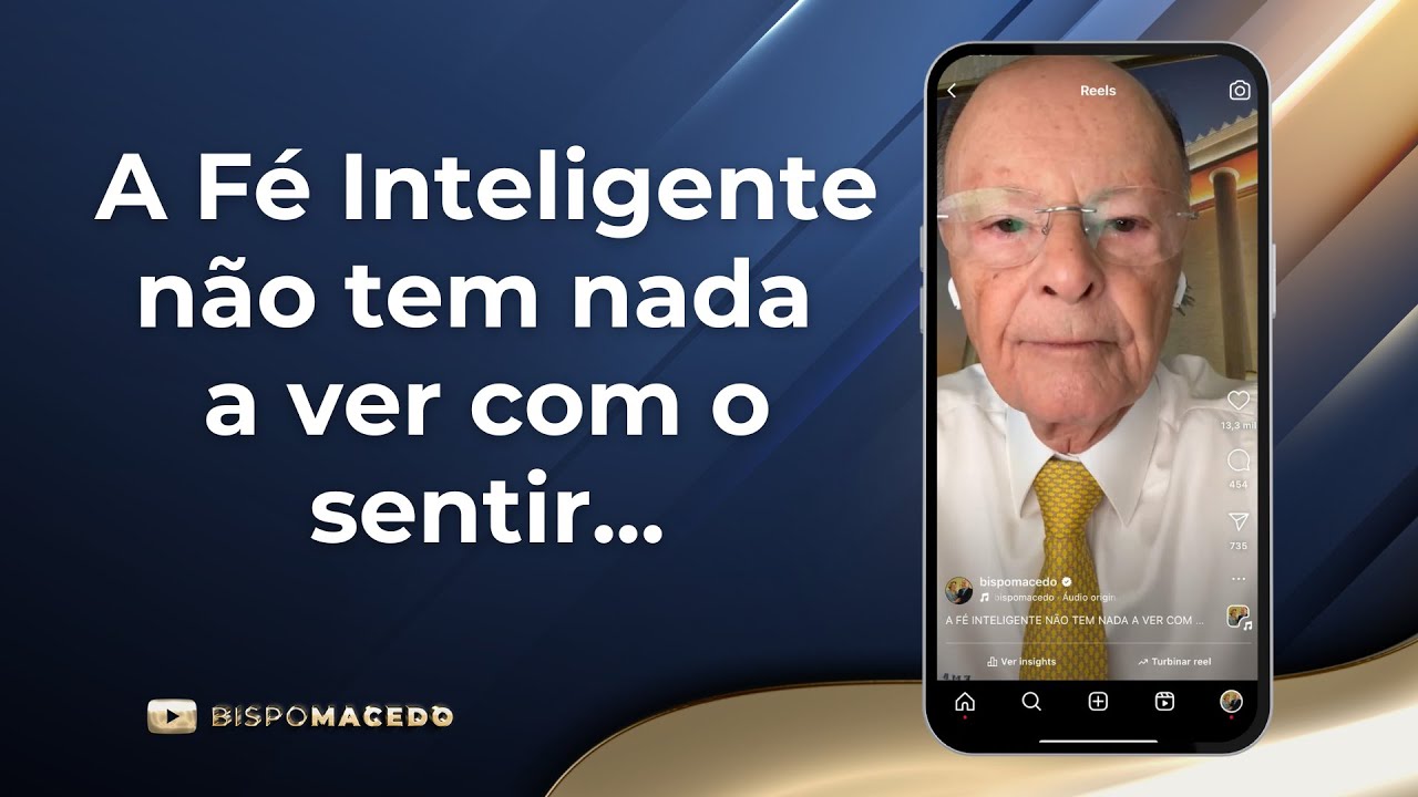 A Fé Inteligente não tem nada a ver com o sentir... - Meditação Matinal 24/11/24