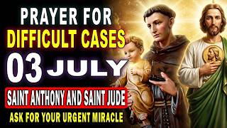 🙏 POWERFUL INTERCESSION: SAINT ANTHONY AND SAINT JUDE FOR DESPERATE CASES 💖