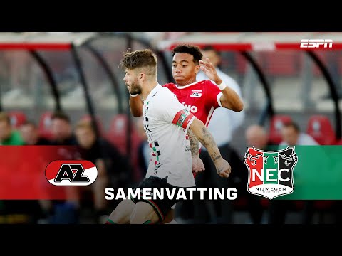 AZ Alkmaar Zaanstreek 1-1 NEC Eendracht Combinatie...