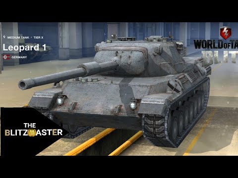 Leopard 1 : 7296 damage 3 kills -WoT Blitz-