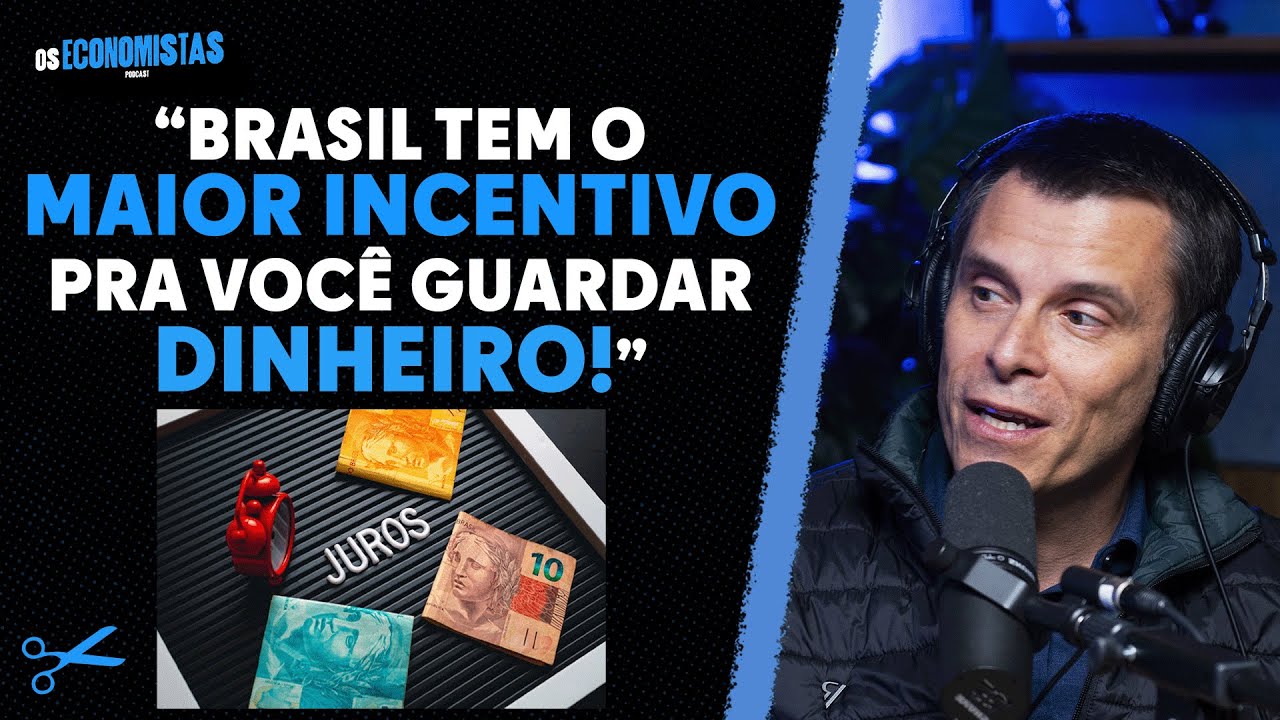 Por que VALE TANTO a pena GUARDAR DINHEIRO no BRASIL? Gustavo Cerbasi EXPLICA | Os Economistas 64