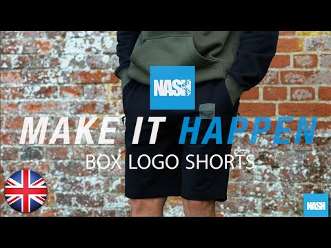 Nash Tackle "Make It Happen" Box Logo Shorts