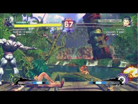SSF4 AE 2012 HD- Posseidonn (Seth) VS PAPIOL (Sakura)