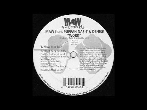 Video thumbnail for Work (MAW Mix)