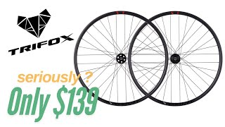 Can these sub $150 mountain bike wheels be any good? Trifox MTB Wheels