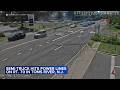 Video captures semi-truck bringing down power lines in NJ