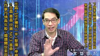 【掌聲響起】#賴昇楷 1105 - 週三點名《友達、雍智科技》具轉強姿態，誰整理近尾端會跟上?《元晶、聚積、欣興、合晶、富鼎》這樣看待與動作；下周季線翻揚，行情還有好戲 (圖)