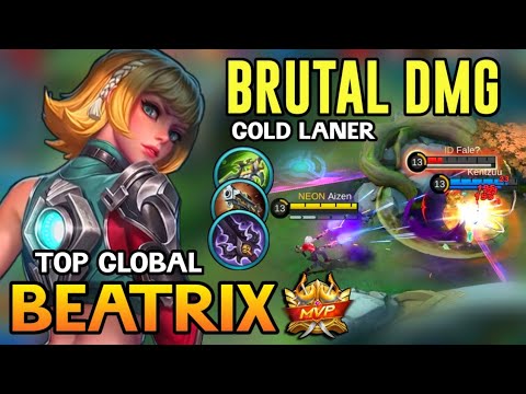 BEATRIX BEST BUILD 2021 | TOP GLOBAL BEATRIX GAMEPLAY | MOBILE LEGENDS✓