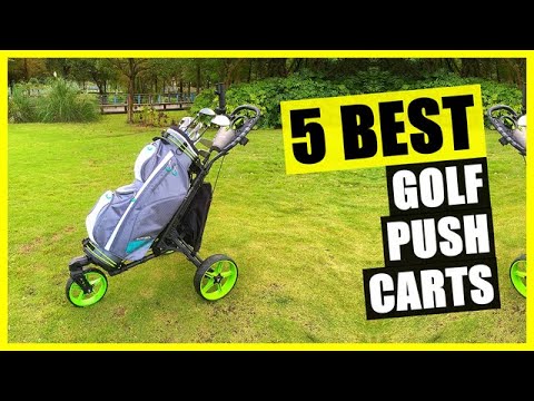 TOP 5: Best Golf Push Cart 2023 | Lightweight Golf Trolleys