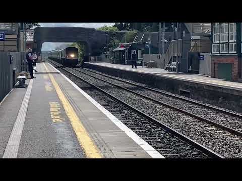 Enterprise Passes Donabate at Speed!