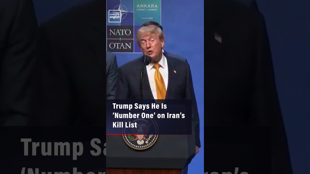 Video | Trump Says He Is ‘Number One’ on Iran’s Kill List