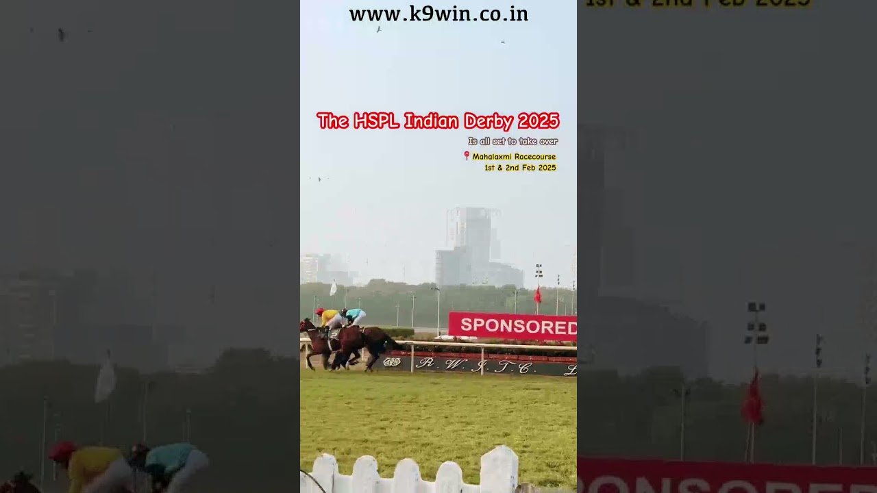 Best Horse Racing Betting App in India | Indian Derby 2025 #horseracingdesc