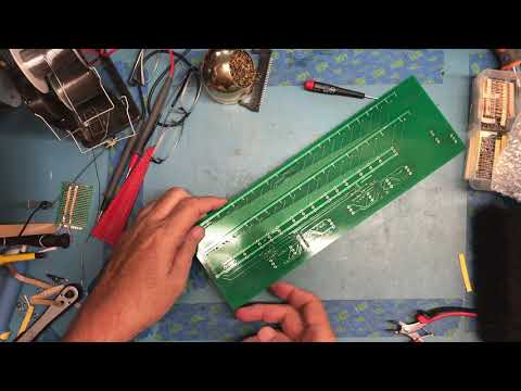 Altair 8800 - Part 5 - The replacement front panel PCB - Sockets and Switches - STB353