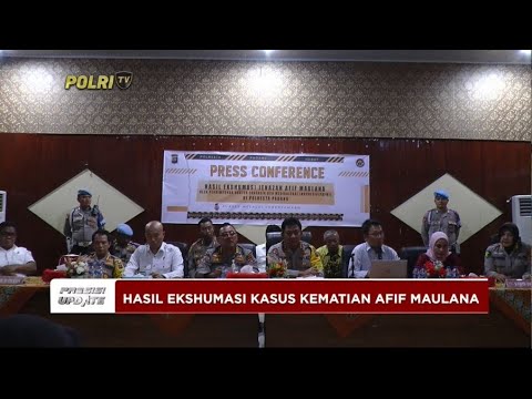 PRESISI UPDATE : HASIL EKSHUMASI KASUS KEMATIAN AFIF MAULANA 26/09/2024 13.00