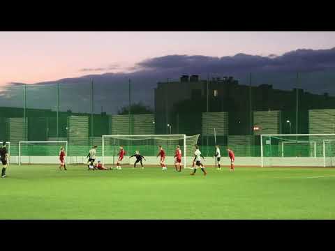 2021.11.06 - kolejka 13 (C1 - rocznik 2007) - Piast Gliwice - Gwarek Zabrze (bramka dla  Gwarka)