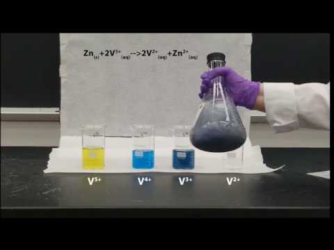 Multiple Oxidation States of Vanadium