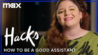 Meg Stalter Shows Us How To Be A Good Assistant | Hacks | HBO Max