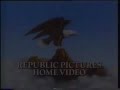 Republic Pictures Home Video Warning Screen Logo 1993