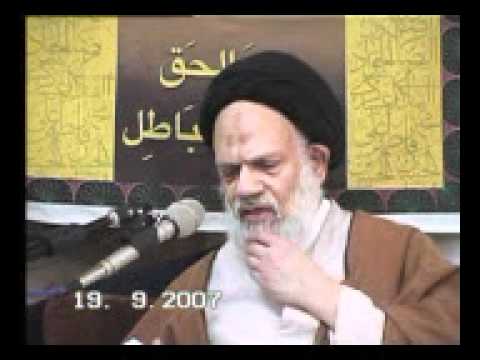 ⁣محاضرة سماحة السيد الحائري -۶ رمضان ۱٤۲۸- القسم الثالث