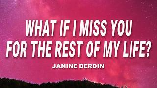Download lagu Janine Berdin - What if I miss you for the rest of my life? (Lyrics) mp3 Download lagu Janine Berdin - What if I miss you for the rest of my life? (Lyrics) mp3