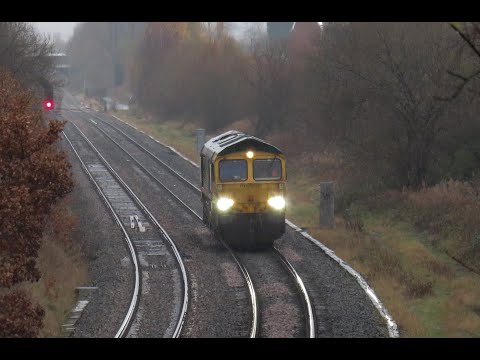 Freightliner Class 66 No. 66618 on 0K98 Hope(Earles Sdgs) - Crewe Basford Hall on 11.12.21 - HD