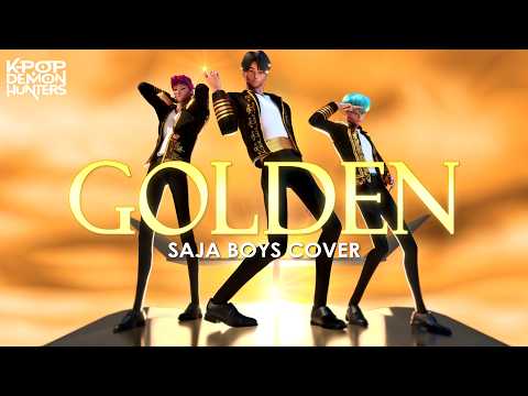 Golden (Saja Boys Version) | KPop Demon Hunters Animation | 【Männliches Cover】