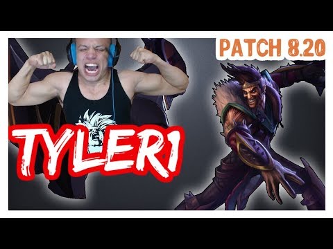 DRAVEN + VEL`KOZ vs XAYAH + THRESH | Tyler1 | DRAVEN Adc | Challenger Gameplay | Patch 8.20