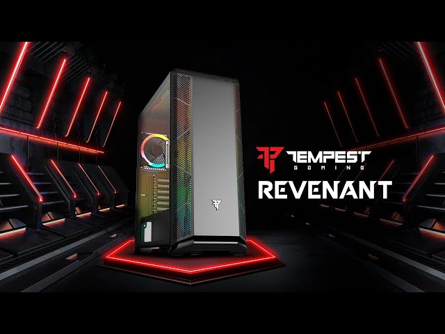 Tempest Revenant RGB Torre ATX Negra video
