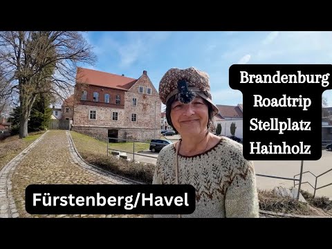 Vlog 273 Fürstenberg/Havel • City tour Ascanian Castle & Palace • Motorhome parking Hainholz