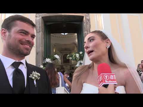 Ischia. Felicia Lubrano and Shawn Sheldon from California to Ischia for their "I dos."