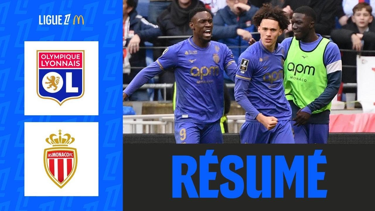 Olympique Lyonnais vs AS Monaco Highlights