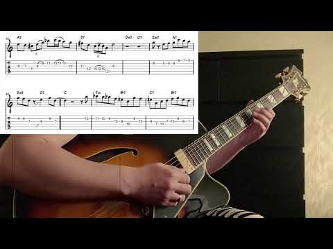 Charlie Parker - Yardbird Suite (guitar transcription with TABs)
