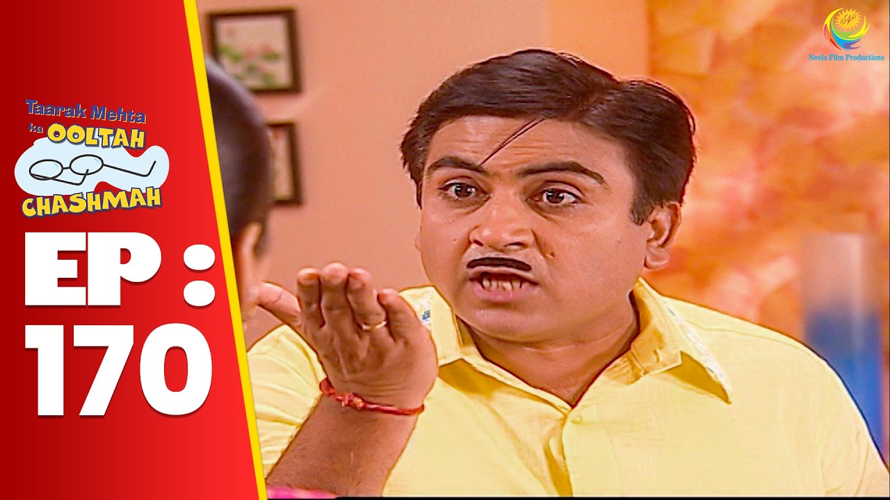 SE 01 EP 170 - Jethalal Kyu Gusse Se Laal Hua Daya Par ! | Taarak Mehta Ka Ooltah hashmah