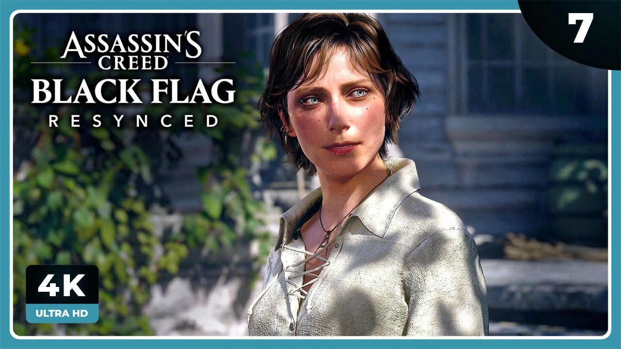 ACBF #7 | EL RESCATE DE LA CARPINTERA | ASSASSIN'S CREED BLACK FLAG RESYNCED Gameplay Español