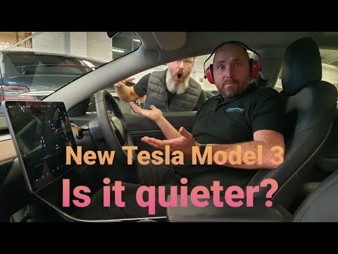 2021 New Tesla Model 3 Refresh - Double Glazing Noise Test - SURPRISING RESULT!