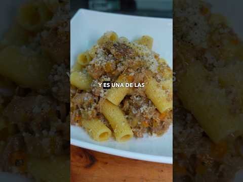 🍝 PASTA a la GENOVESE 🇮🇹 #chefroberta #recetas #pasta